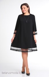 Платье Карина Делюкс, модель 155 черный