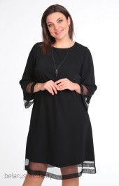 Платье Карина Делюкс, модель 155 черный