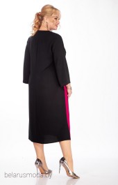 Платье Карина Делюкс, модель 137 черный 
