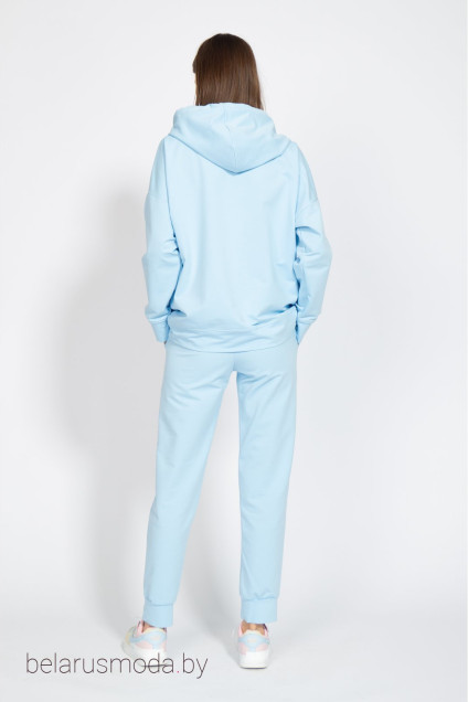 Спортивный костюм 4015-4040 светло-голубой Kivviwear
