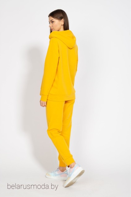 Спортивный костюм 4016-4040 медовый желтый Kivviwear