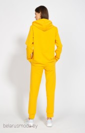 Спортивный костюм 4016-4040 медовый желтый Kivviwear