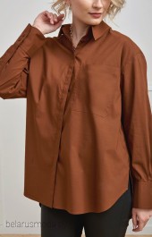 Блузка 211440 коричневый Ko-ko