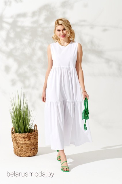 Платье-сарафан 211881 белый Ko-ko