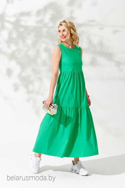 Платье-сарафан 211881 зеленый Ko-ko