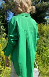 Блузка 212140-1 зеленый KOKOdea
