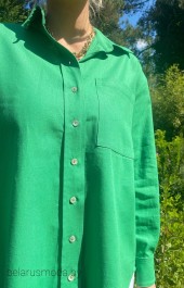 Блузка 212140-1 зеленый KOKOdea