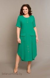 Платье Кокетка и К, модель 609 зеленый