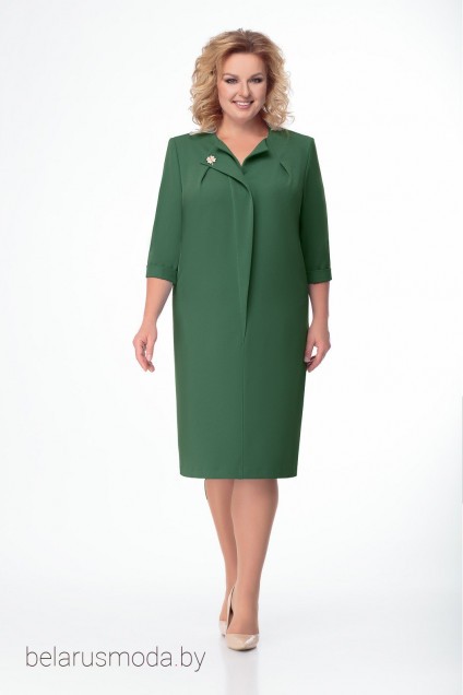 Платье Кокетка и К, модель 646 зеленый