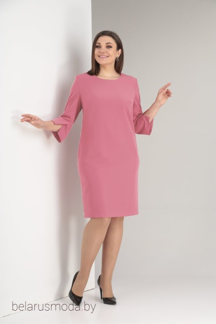 Платье Ксения стиль, модель 1980 розовый