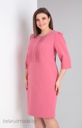 Платье Ксения стиль, модель 1988 розовый