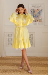 Платье LADIS LINE, модель 1346 желтый