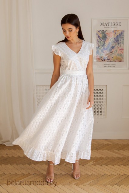 Платье LADIS LINE, модель 1353  белый