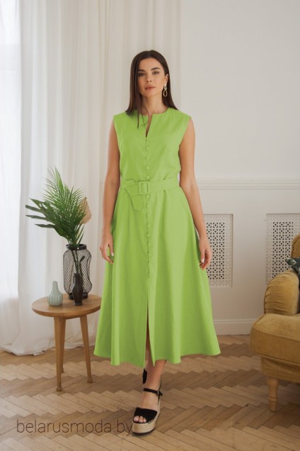 Платье LADIS LINE, модель 1448 салатовый