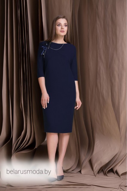 Платье Lokka, модель 309 темно-синий