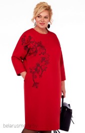 Платье 11547 красный LaKona