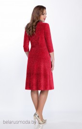 Платье LaKona, модель 1276 красный