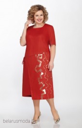 Платье LaKona, модель 1278 терракот
