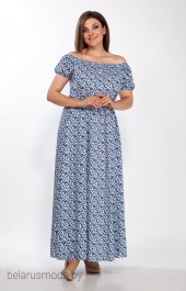 Платье LaKona, модель 1379 голубой