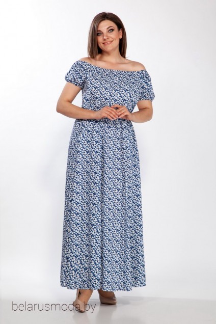 Платье LaKona, модель 1379 голубой