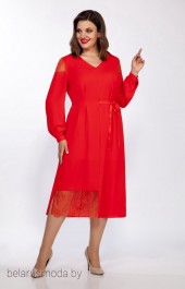 Платье LaKona, модель 1386 красный