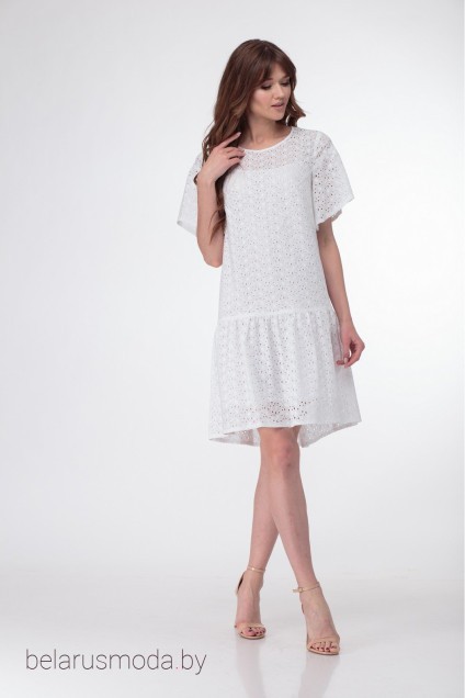 Платье 1947 белый LadyThreeStars