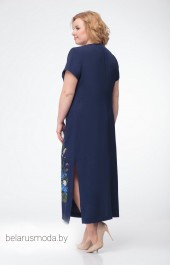 Платье LadyThreeStars, модель 1780 синий