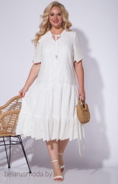 Платье Liliana-style, модель 1185 белый