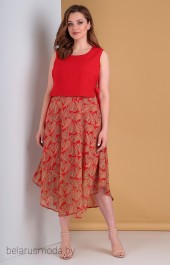 Платье Liona, модель 751 красный