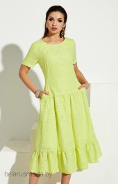 Платье Lissana, модель 3974 лимонный