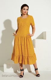 Платье Lissana, модель 3974 медовый