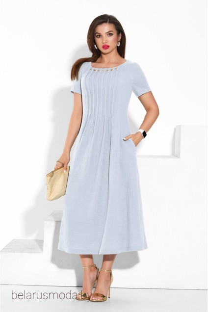 Платье Lissana, модель 4335 небесно-серый