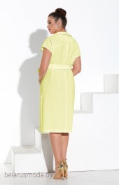 Платье Lissana, модель 4347 лимонный