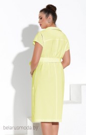 Платье Lissana, модель 4347 лимонный