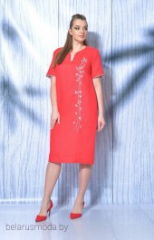 Платье MALI, модель 419-018 красный