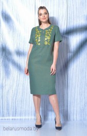 Платье MALI, модель 419-019 зеленый