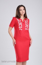 Платье MALI, модель 419-019 красный