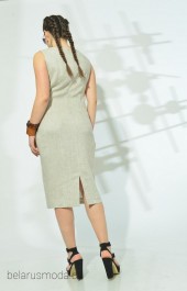 Платье MALI, модель 419-036 натуральный