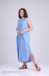 Платье MALI, модель 421-054 голубой