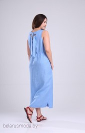 Платье MALI, модель 421-054 голубой