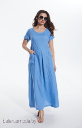 Платье 422-040 голубой MALI