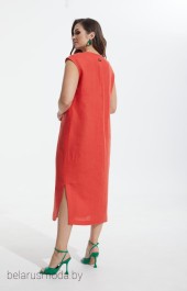 Платье 422-044 оранжевый MALI