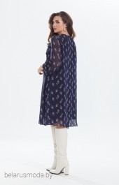 *Платье MALI, модель 422-076 ландыш синий