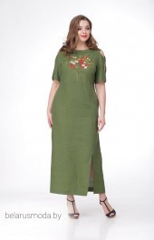 Платье MALI, модель 467 зеленый
