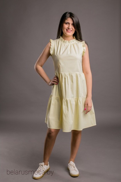 Платье 02-22 желтый Makki