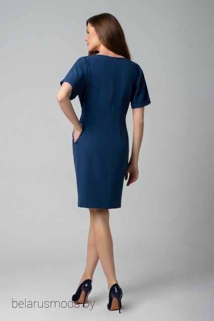 Платье 480 темно-синий Marika