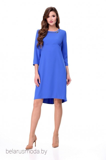 Платье MichelStyle, модель 821 голубой