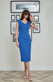 Платье milmil, модель 1019 голубой
