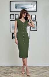 Платье milmil, модель 1019 зеленый