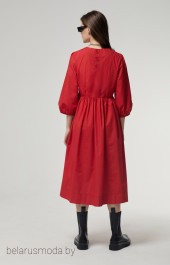 Платье 1059R красный Mil Mil